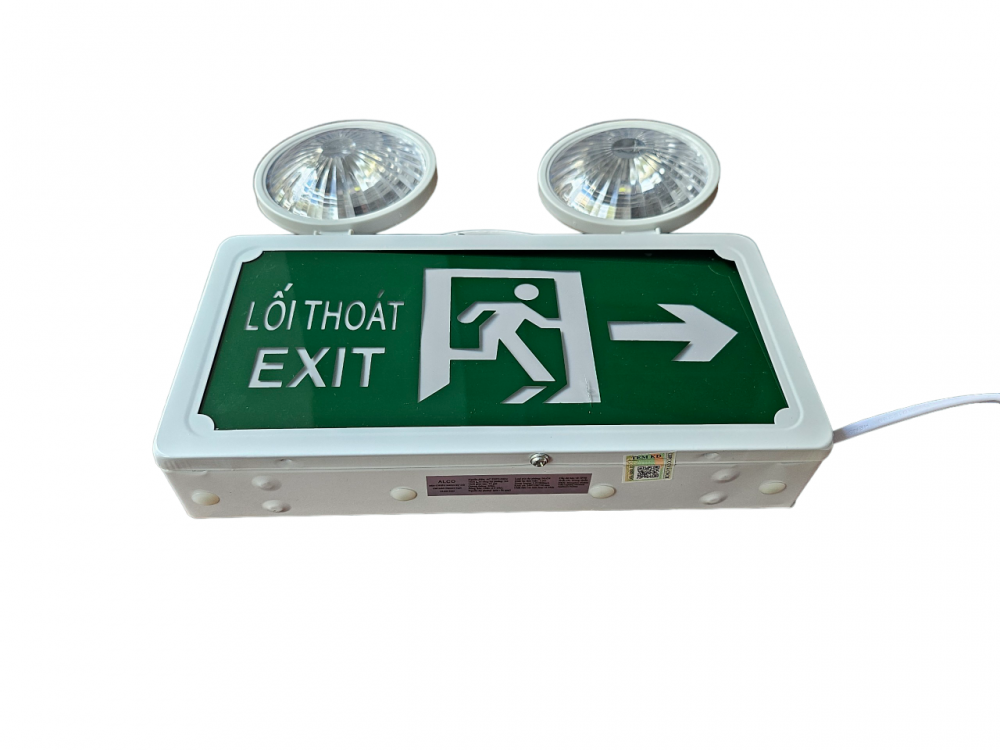 Đèn exit, sự cố kết hợp chỉ hướng ALES-2022